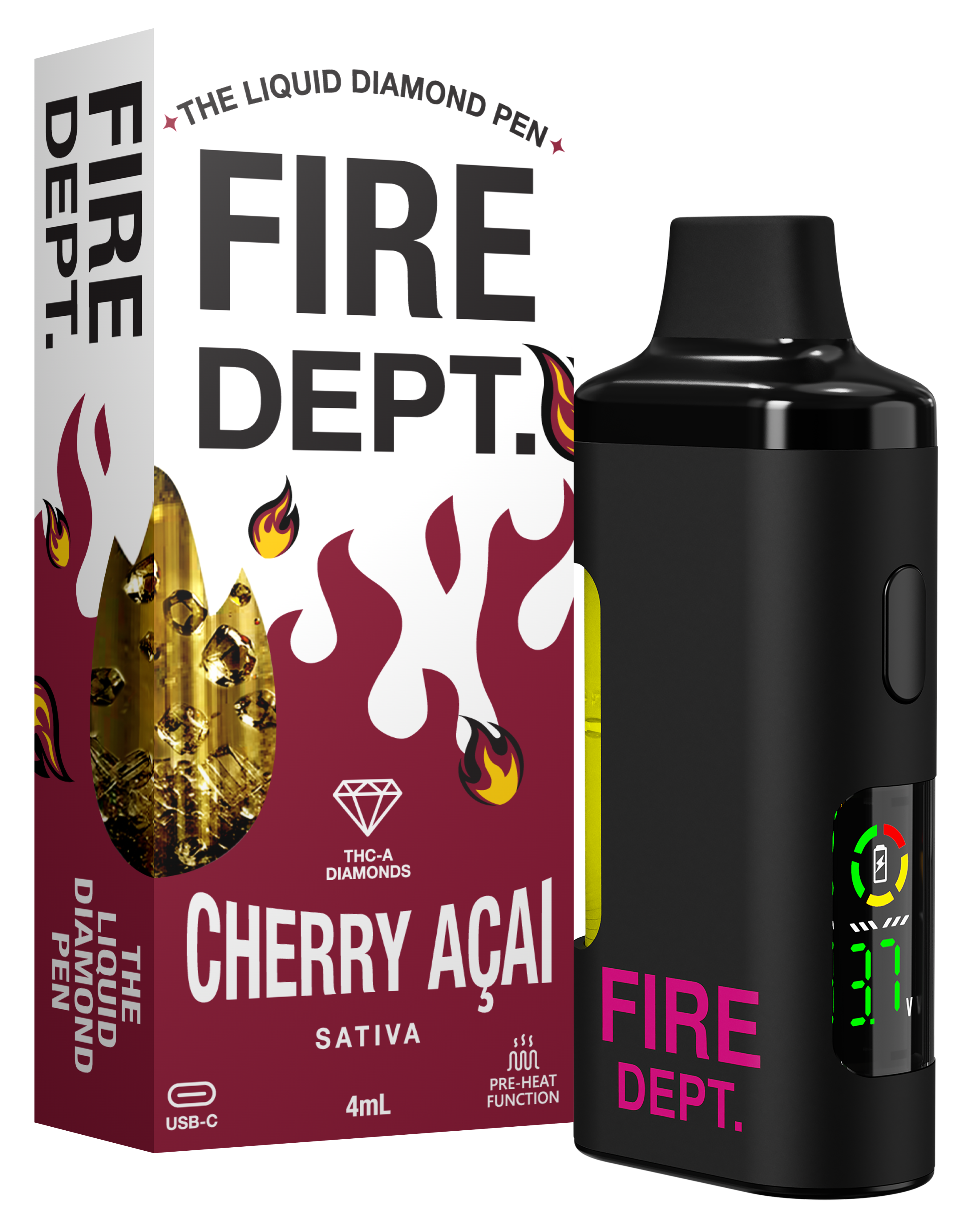 Cherry Açaí | Sativa | THCA Diamonds