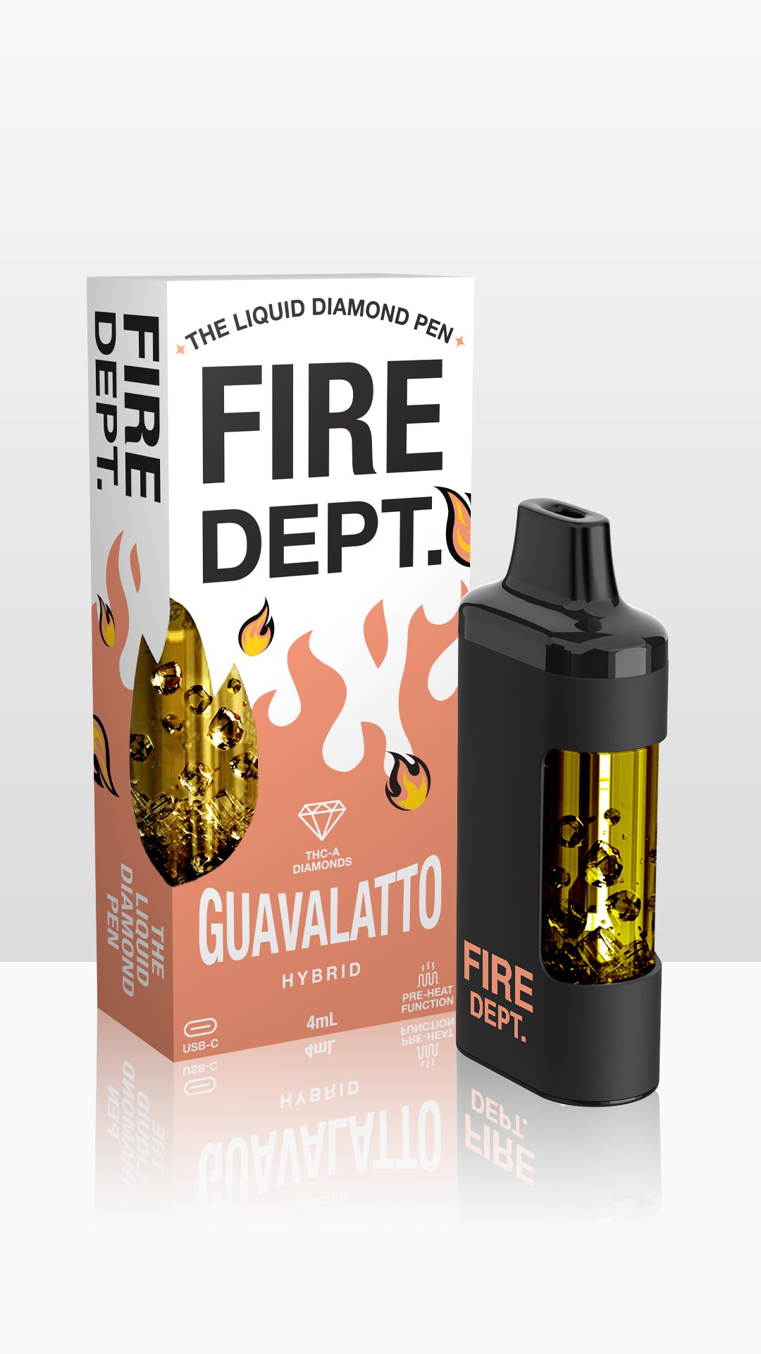 Fire Dept. Guavalatto Disposable Vape